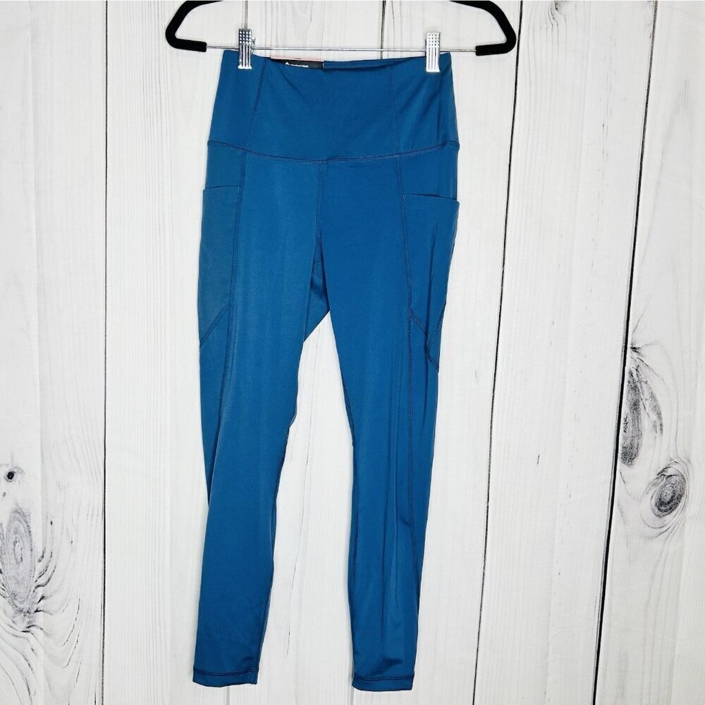 Member's Mark Womens Everyday Ankle Legging Size Small (24x25) Blue NEW